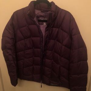 Eddie Bauer Plum Down Winter Coat